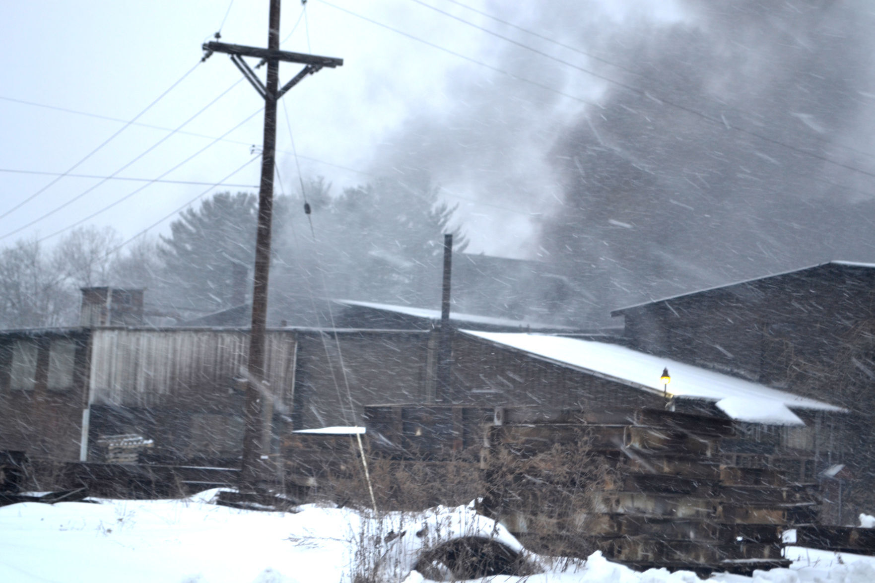 CLEARFIELD MACHINE SHOP FIRE